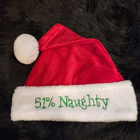 51% Naughty Santa Hat - Picture 1 of 7